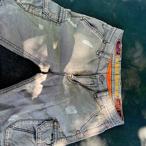 Rock Revival Classic Men’s Cargo Shorts Size 33